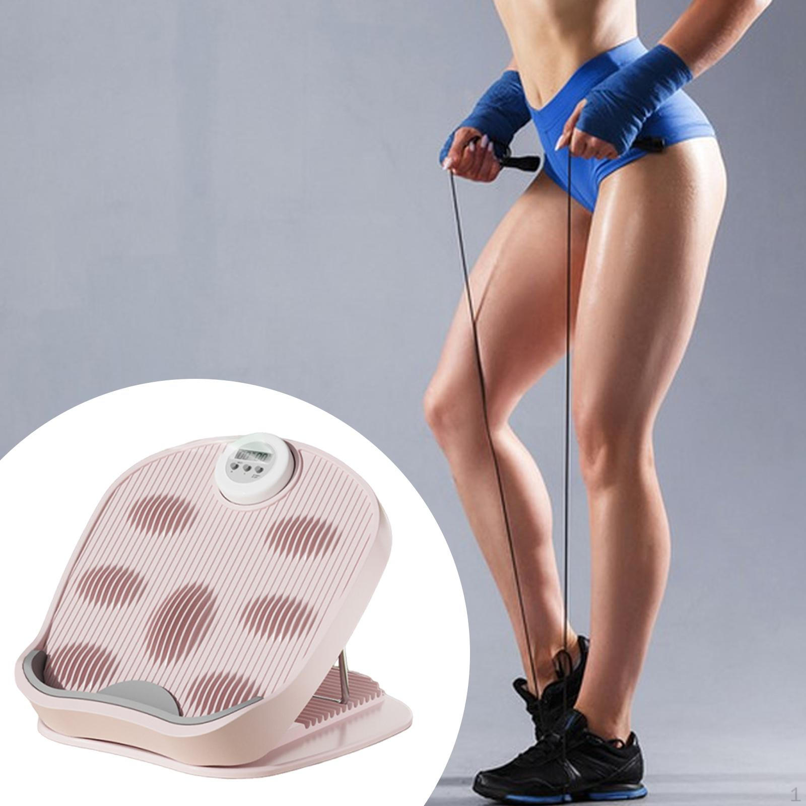 

Наклонная доска 16 уровней регулируемая подставка для икр многофункциональная подставка для ног портативная для спорта розовый