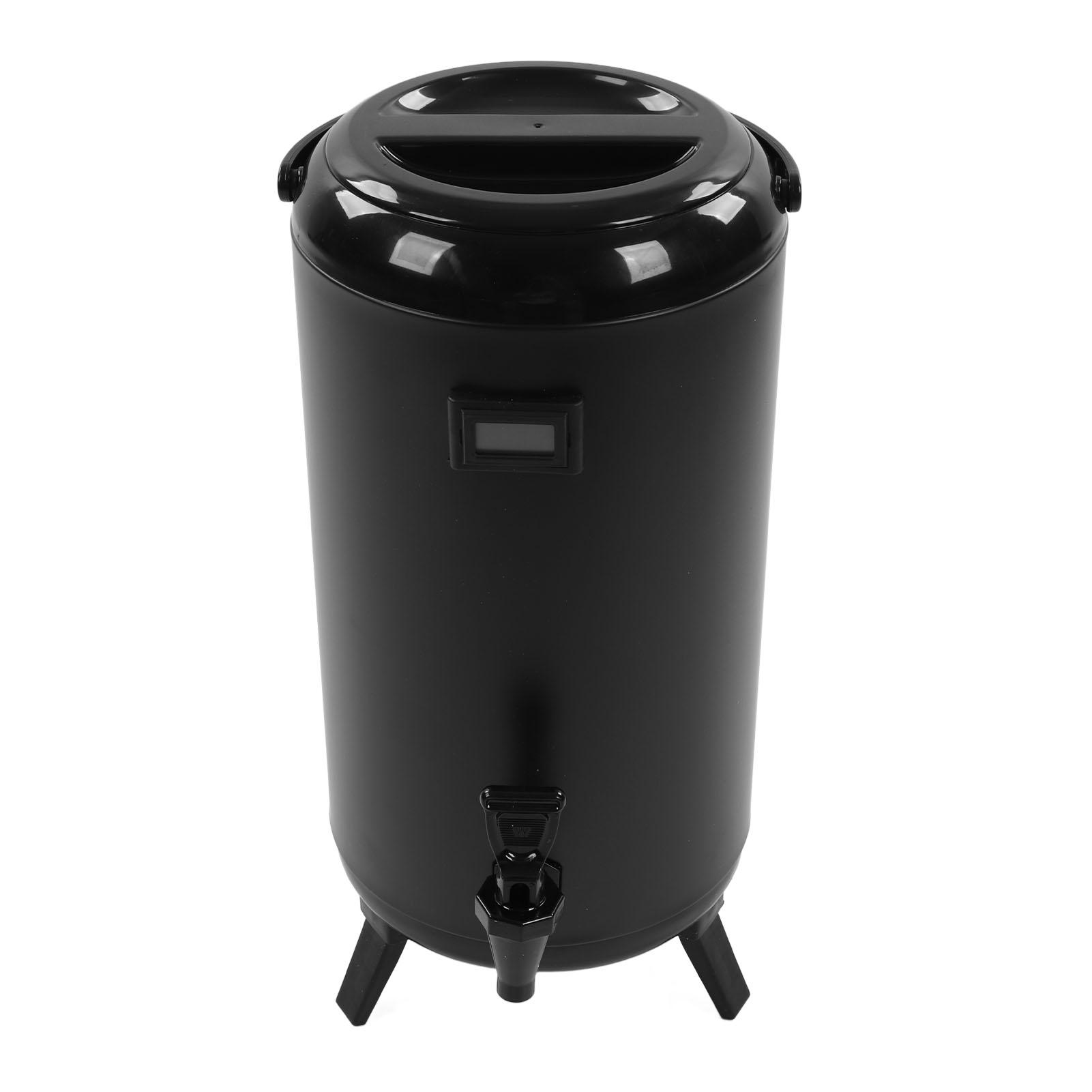 

Изолированный диспенсер для кофе из нержавеющей стали 12 л, диспенсер для горячих напитков с термометром белый