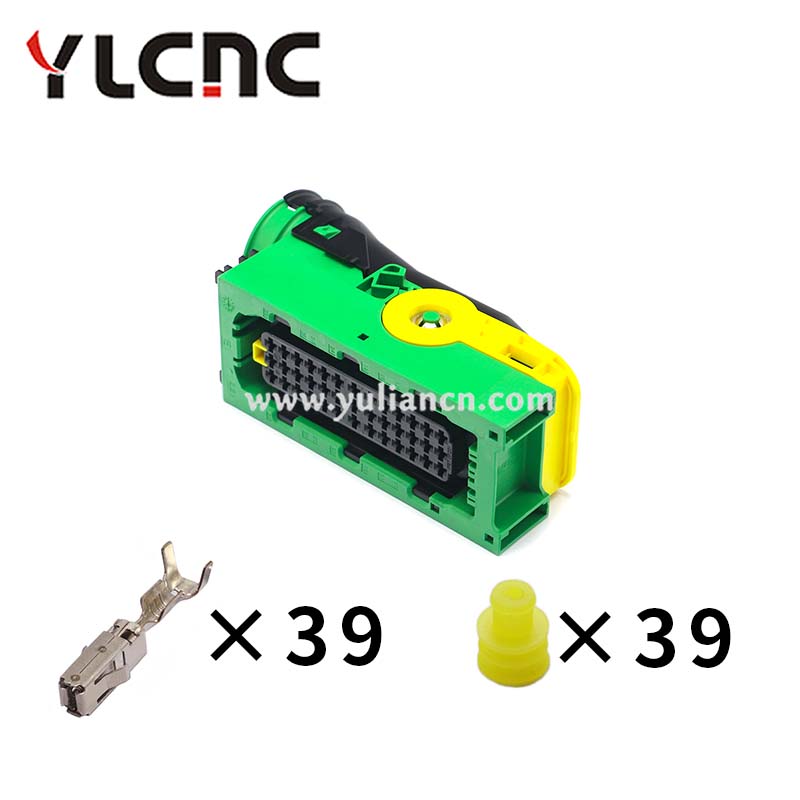 

YLCNC factory direct sales 1Pcs 39Pin Automotive DCU Pump Computer Board Connector Wiring Harness Plug 5-1718321-3 5-1718325-1 1 Pcs