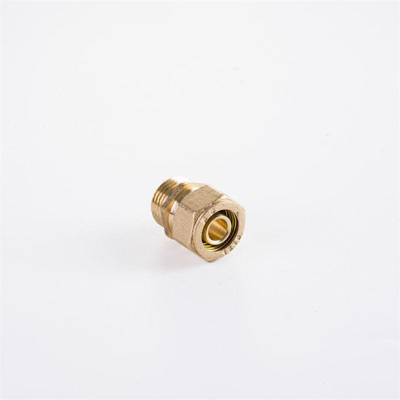 Solar Water Heater Fitting Kit: 1216 & 1620 Pipes, Aluminum-Plastic, Copper Elbows, Internal/External Threads, Tees