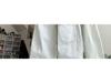 American Retro High-Waisted White Wide-Leg Jeans for Women – Autumn/Winter Plus Velvet, Slimming, Loose Fit.