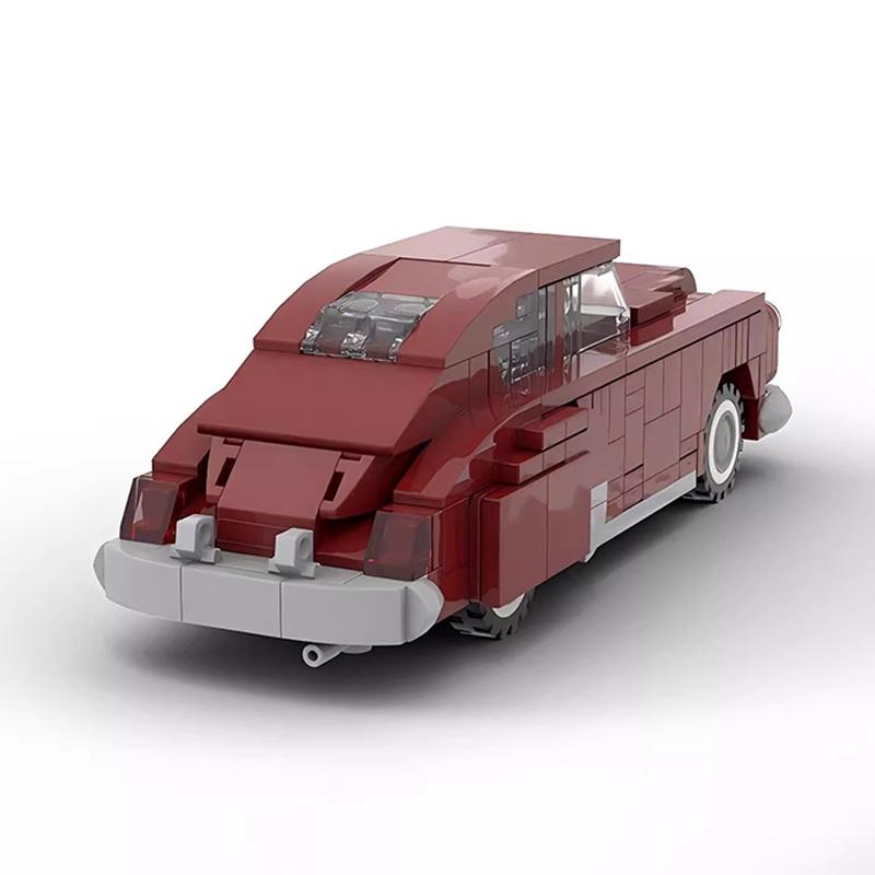 Bricklink MOC Coche Técnico 1949 Oldsmobiles Futuramic 76 City Speed Vehicles Sets Bloques de Construcción Juguetes Regalo de Navidad