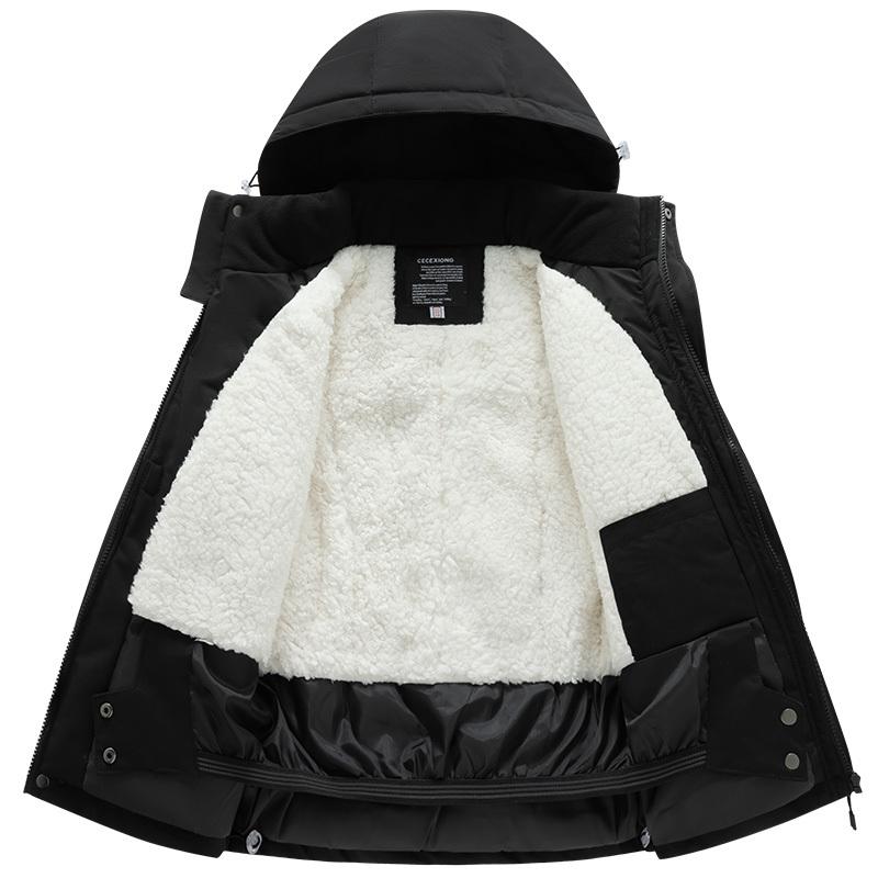 Winter Children's Skiing Suit for Boys and Girls, Windproof and Waterproof Thick Coat for Warmth and Snow Playing Equipment