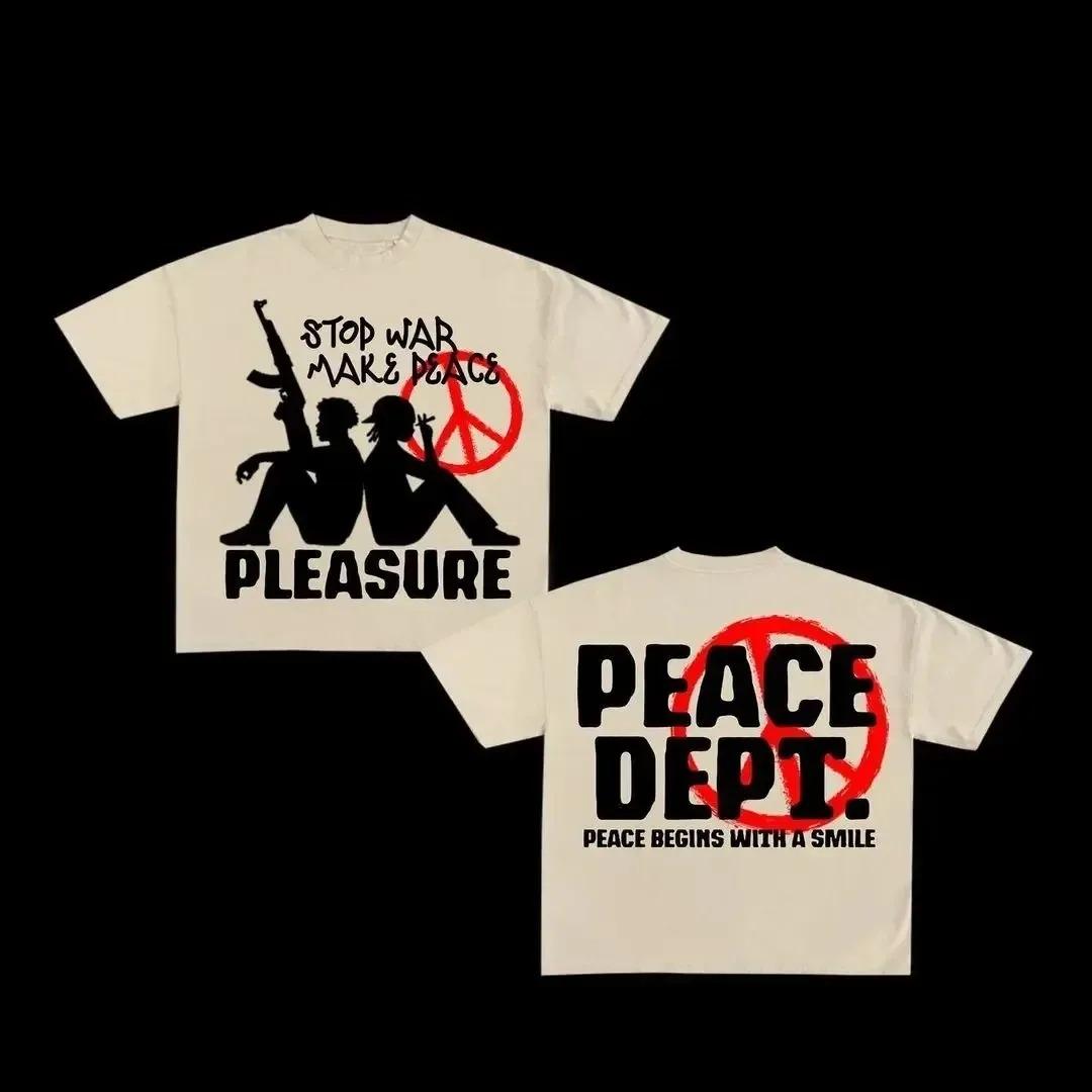 

Футболка с графическим принтом «America War Girl» в стиле ретро 2010 года, свободный короткий рукав, круглый вырез, хлопковый топ, готическая уличная одежда для мужчин и женщин M