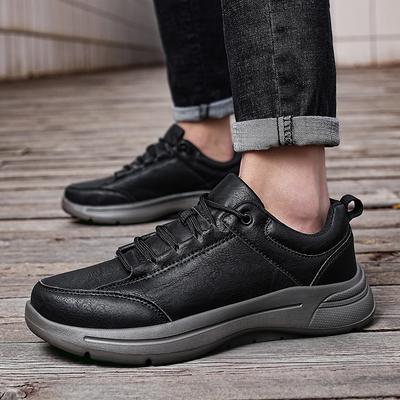 Business Schuhe für Herren Dress Leder Freizeitschuhe Wandern Outdoor Atmungsaktiv Rutschfest Sneaker Zapatos Hombre Casual Mannen