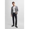 Boss 30  Off Slim FiT Liquid Finishing Pure CoTTon T shirT whiTe  50321682100 