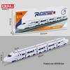 Electric High-Speed Rail EMU Toy Train: Free Assembly Parent-Child Simulation Set