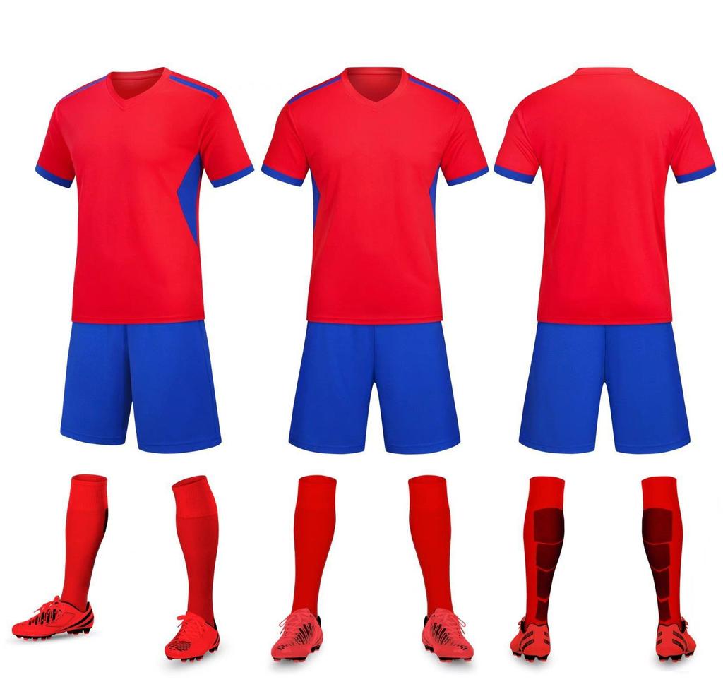 Fußballtrikot Set Herren Trainingsshirt Bedrucktes Trikot Kinder Erwachsene Sporttrikot Fußball Herren Trikot