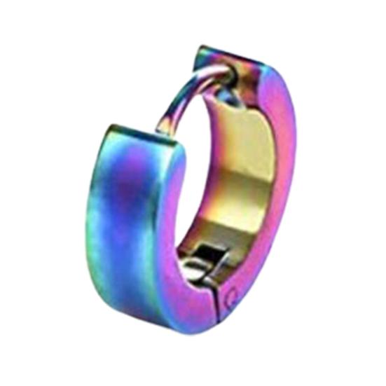 Cercei rotunji Safe Unsex Unisex Clip rotund pentru ureche din oțel inoxidabil