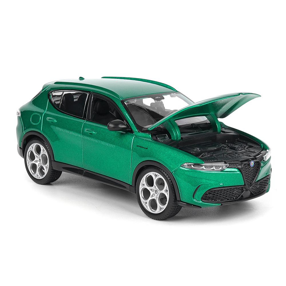 RGMUX1 Bburago 1:24 Alfa Romeo Tonale Alloy Luxury Vehicle Diecast Car Model Toy Collection Gift Birthday Present