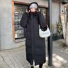 Down Cotton-padded Jacket for Women 2025 Long Over-knee Korean Loose and Thick New Winter Casual Coat for Women