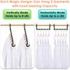 Closet Organizers and Storage, Sturdy Space Saving Hanger for Heavy Clothes, Upgraded Cascading Hangers, Magic Closet Organization Clothes Hangers,