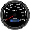 ELING 110mm Speedometer GPS Odometer 60 80 120 200 km/h 12V 24V with GPS Antenna 7 Colors Backlight for Auto Motorcycle RV