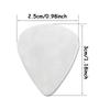 5/18pcs 0.3mm Ultra-Thin Stainless Steel Guitar Picks, Metal Guitar Plectrums for Electric Guitar, Bass, Ukulele YMY