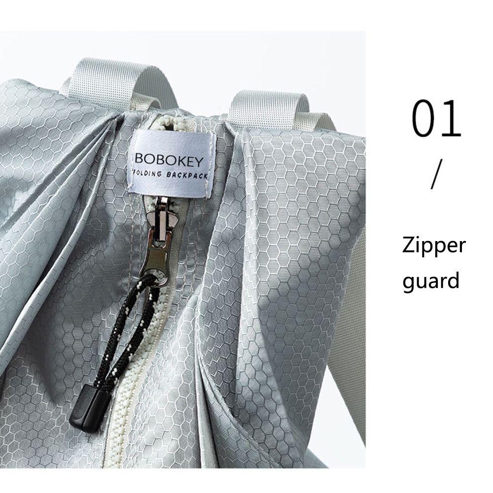 Thickened Folding Travel Bag Portable Compact Day Pack Smooth Outdoor Backpack  Men