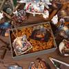 12Pcs Nativity Sets Christmas Ornaments Wooden Hanging Nativity Scene Ornament Birth Of Jesus Religious Christmas Tree Decoratio