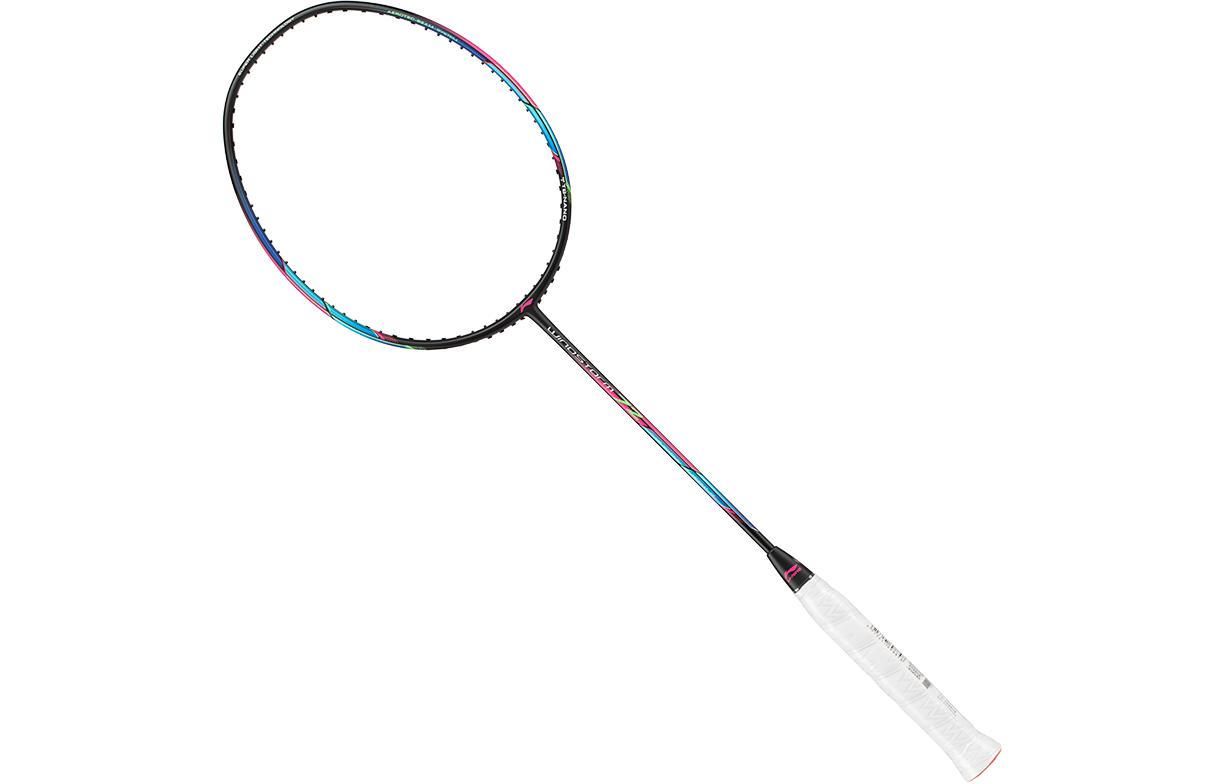 Li Ning Storm WS72 Full Carbon Badminton Rackets Speed Type Enhanced Swing Speed Advanced Level Single Racket Black AYPT437-6
