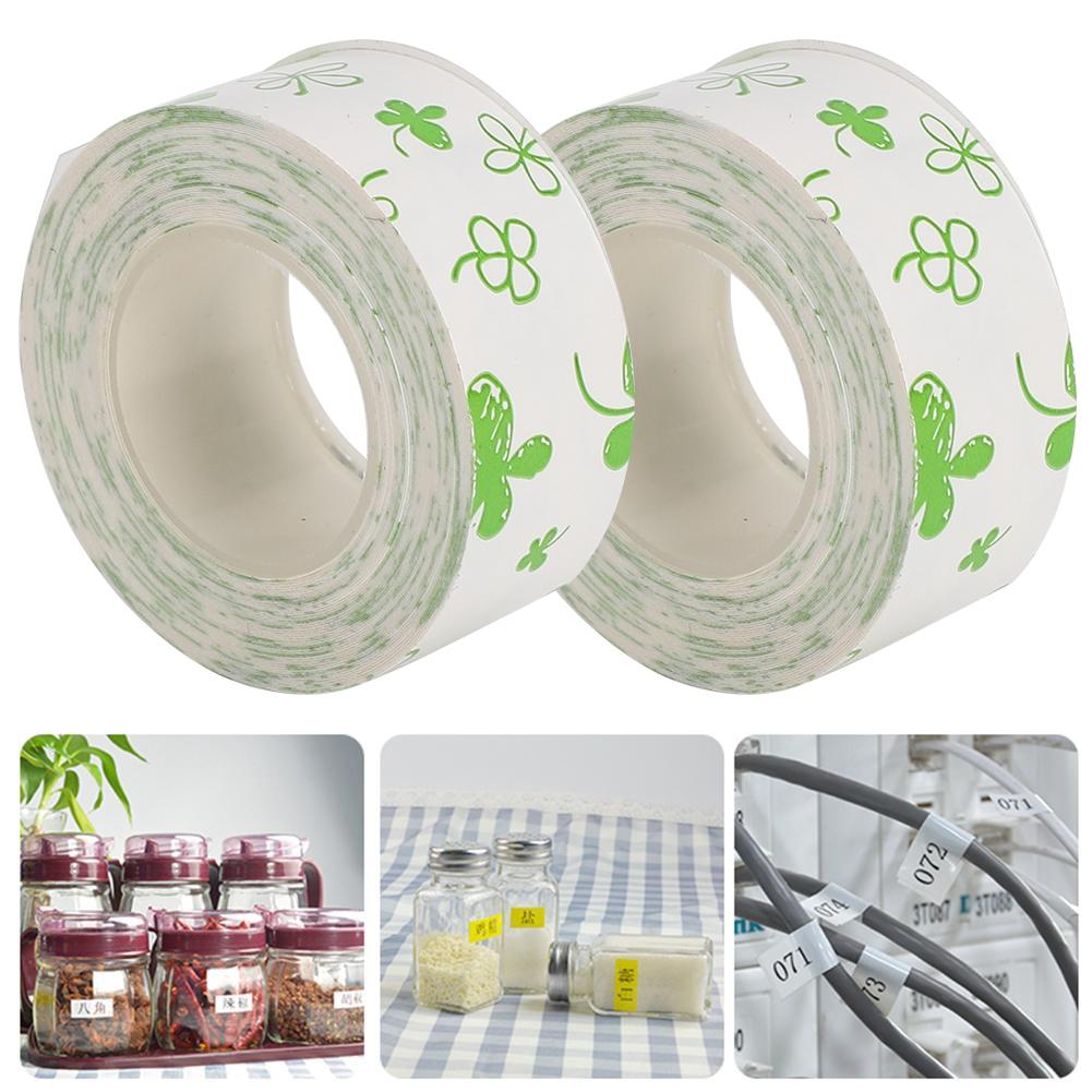 2Pcs Print Label Tape Cute Ribbon Thermal Paper for KINGJIM/TEPRA LR5C Labeler(EQT028)
