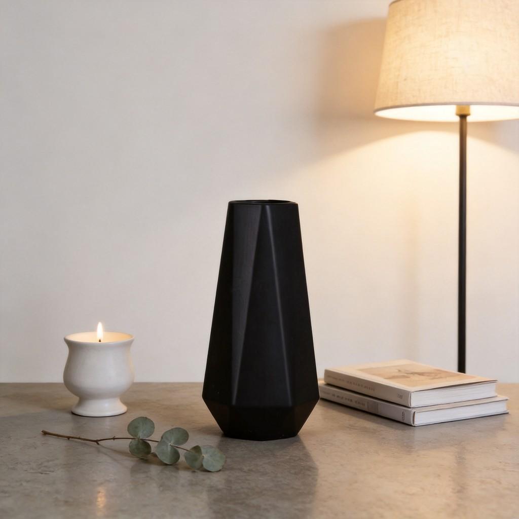 Artificial Flower Vase With Water Cultivation For Home Decorative