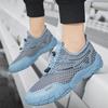 New Summer Breathable Mesh Thin Men's Shoes Single Mesh Mountaineering Shoes Summer Casual Sports Trendy Shoes