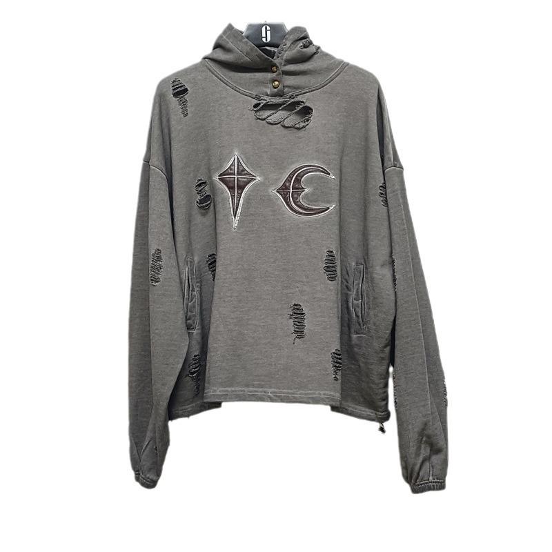 Thug Club American Retro Distressed Hoodie