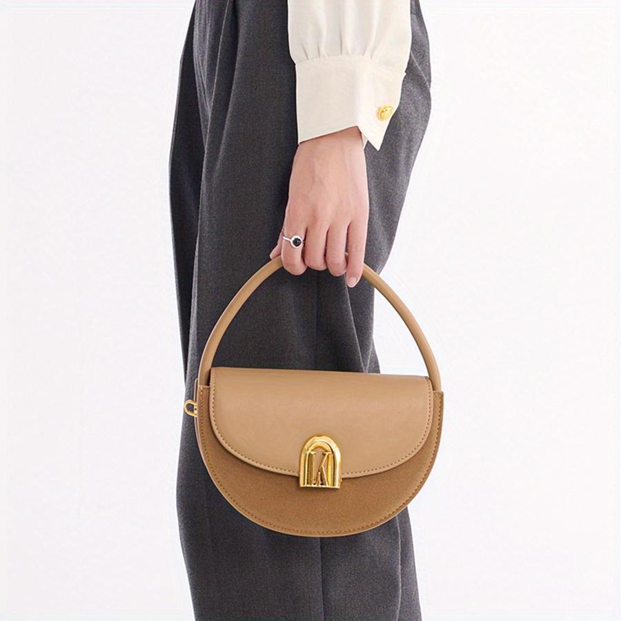 2025 Chic Retro Crossbody Bag For Women Fashionable Single Shoulder Handbag With Detachable Strap Magnetic Closure