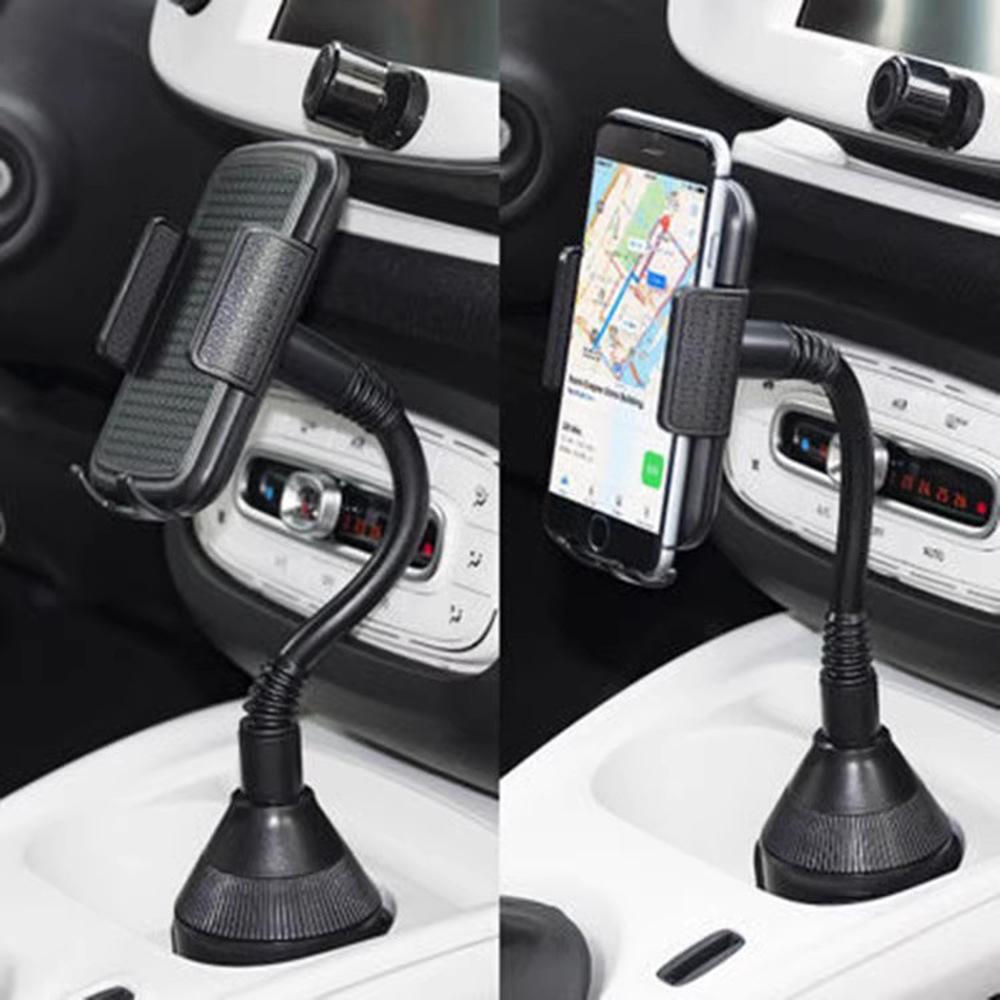 Car Cup Holder Phone Mount Adjustable Gooseneck Cup Holder Cradle for iPhone 11 Pro/11/X/Xs/8/8Plus/Samsung/LG/Sony/Nokia