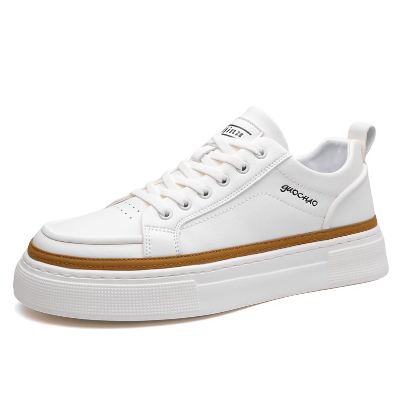 2026 Men's Casual  Fashion Outdoor Shoes Leather Thin Strap Design Round Toe Soft  Lightweight Walking Shoes Flat Designer Shoes