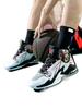 Basketball Shoes Boys Sneakers Air Cushion Shock Absorption Lightweight Medium Help Foot Protection Teenagers Medium Shoes High Top Shoes
