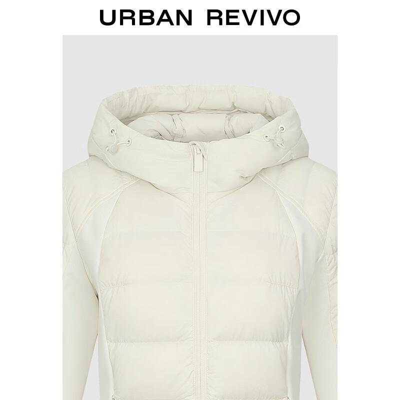 UR Women's Casual Hooded Drawstring Down Jacket