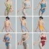 Elegant Ballet Leotard Stretchy Spandex Dance Practice Suit For Professional Dance Practice And Stage Performances