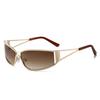 European and American YK hollow sunglasses personalized street shot sunscreen sunglasses new cat eye retro sunglasses women