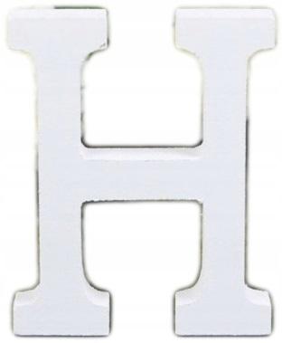 Wooden Letter "H", 16 Cm, 1 Pc.