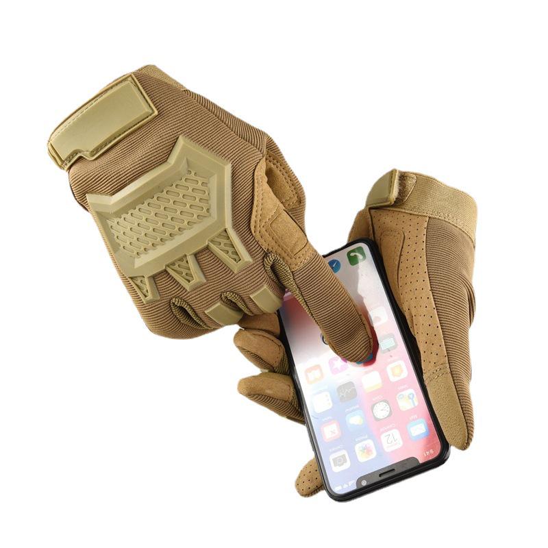Unisex Taktische Handschuhe mit Rutschschutz: Verschleißfest, Stoßfest, Vollfinger-Touchscreen-Sport-Handschuhe