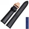 Smooth Genuine Calfskin Leather Watchband 18mm 19mm 20mm 21mm 22mm 23 Soft Straps Automatic Butterfly Buckle Business Watch Band