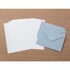 Midori Letter Set Foil-Pressed Envelope Babys Breath Pattern