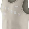 Nike SS23 Letter Print Sleeveless Tank Top Men Tops Cream-White DZ3902-236