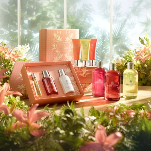 [Official: Limited Design] MOLTON BROWN Ginger Lily Bath & Shower Gel 300ml Bubble Bath Body Wash Floral Gift Paradise Tahiti Exotic