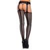 Women Black Garter Socks