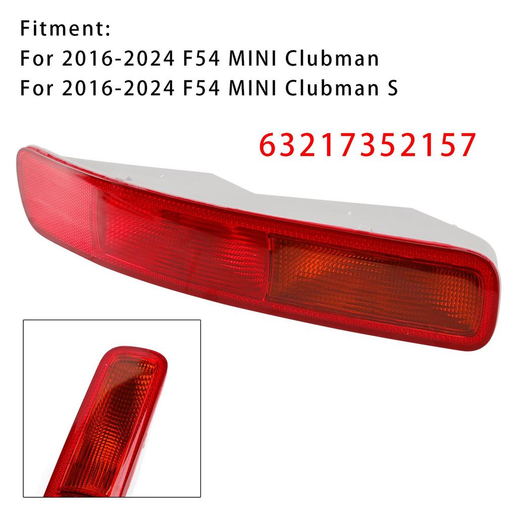 Left LED Rear Bumper Light 63217352157 For MINI Clubman F54 2016-2024