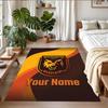 Crystal Velvet Rug Custom Name Text, Soft Non Slip Floor Mat Home DecorWolverhampton Wanderers Football