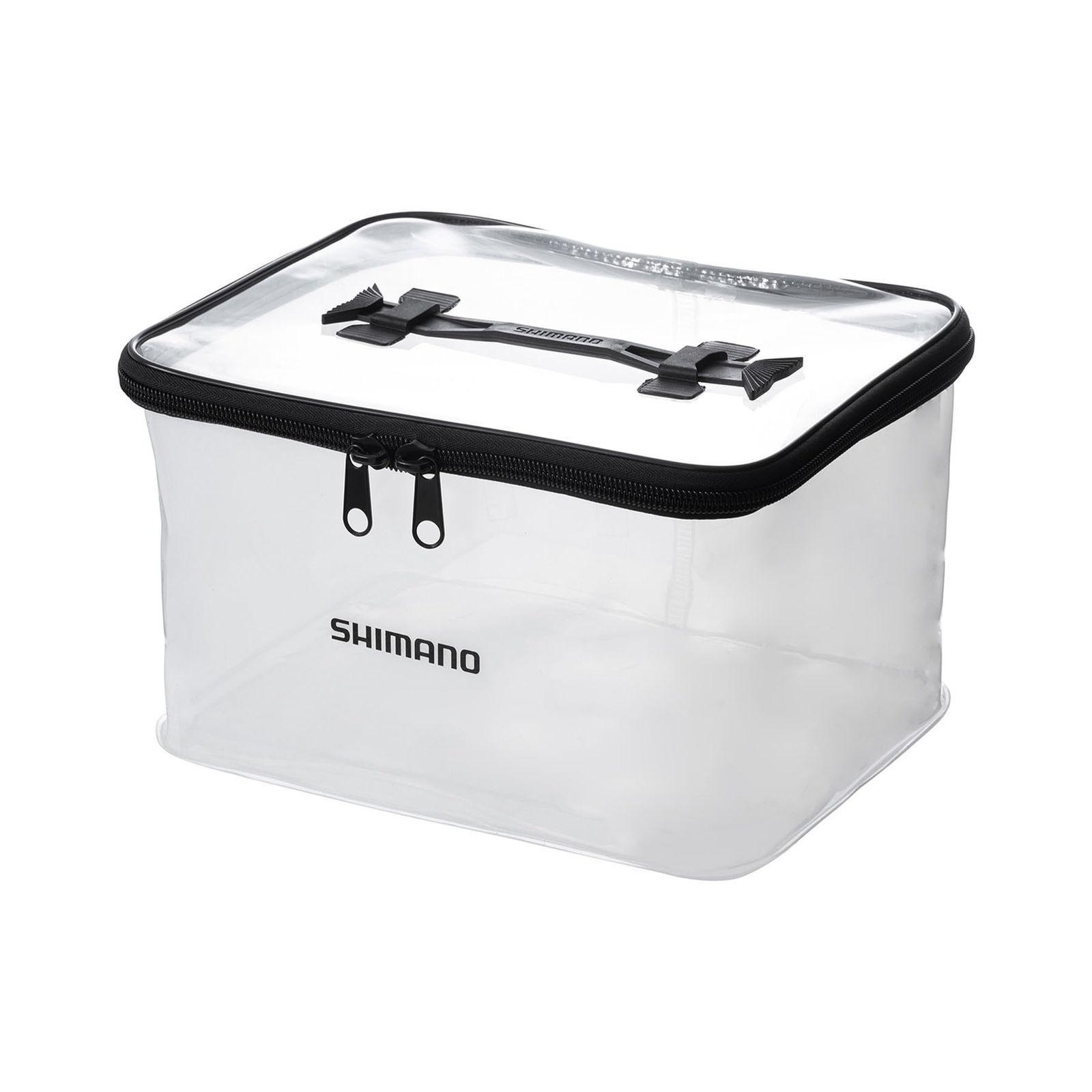 Used New SHIMANO System Case BK-093Z Clear White 2XL