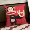 Cartoon PPaul Frank Monkey Cushion Cover Reversible Soft Durable Pillow Cover Home  Car MultiScene Use for Daily Comfort