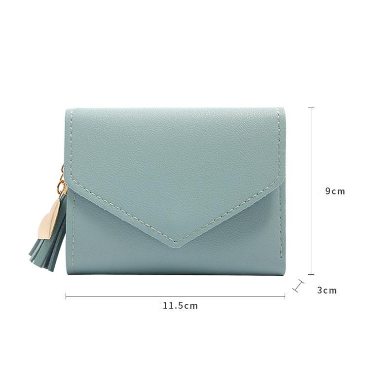 Мини-кошелек с кисточками — фото 6