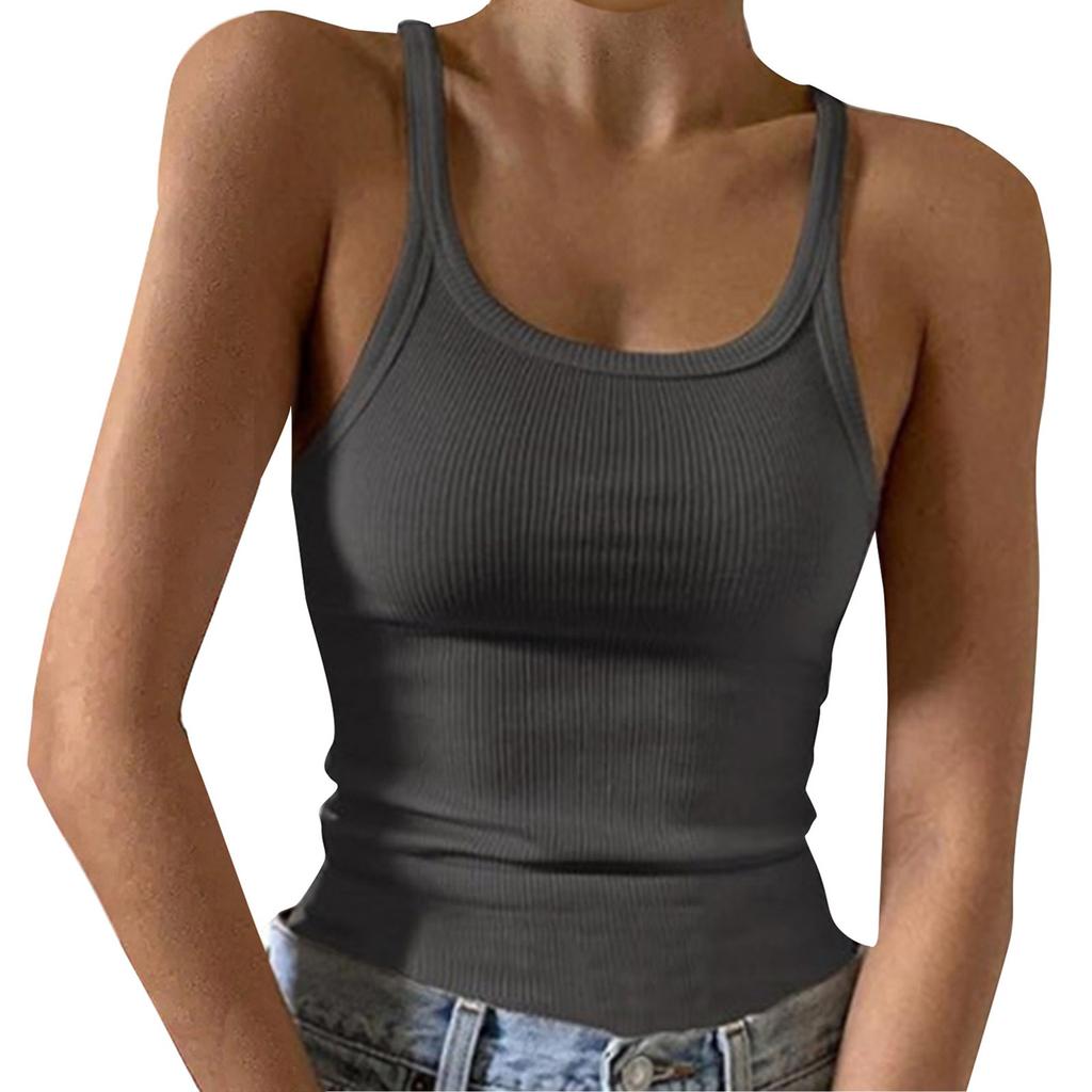 Cămașă subțire cu fundul subțire, la modă, cu buricul expus, cu tăiere subțire, camisole mică pentru femei