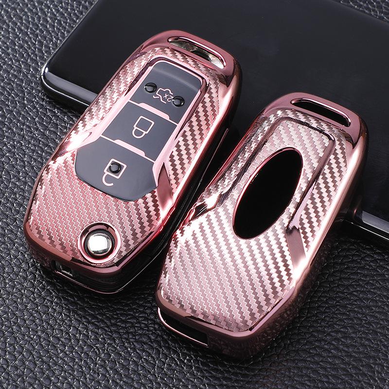 Overseas Ford Ranger, Mondeo, F150 Key Shell - Carbon Fiber