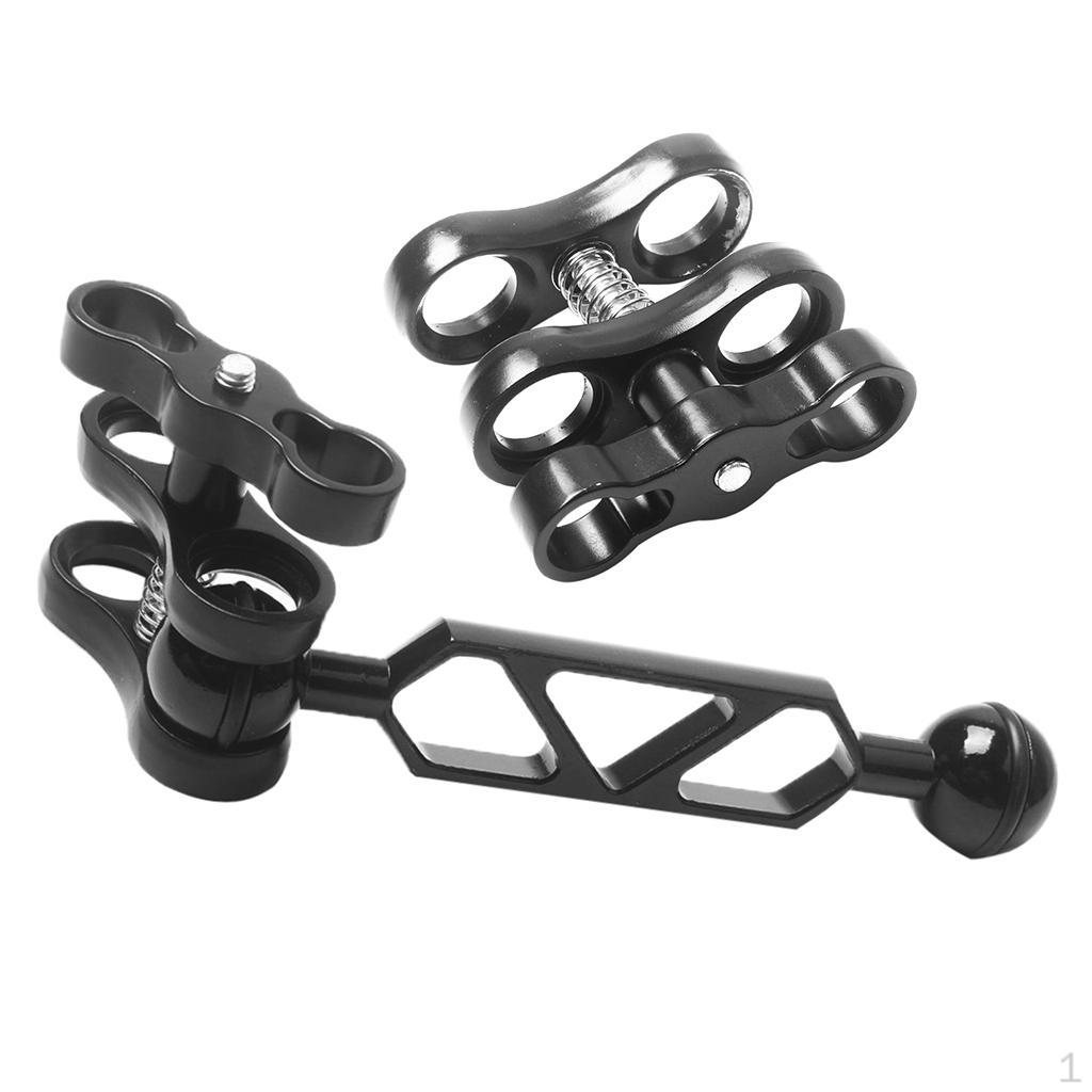 

Diving 6 Ball Joint Arm Connector + 2 Clamp Mount F/ Underwater Photography