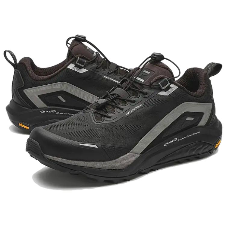 FILA SPD LYNX 2 WP Durable Breathable Low Top Trail Running Shoes Men sneaker Black Gray A12M411217FBB