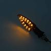 1 Pair Universal Motorcycle Motorbike LED Turn Signal Indicator Light