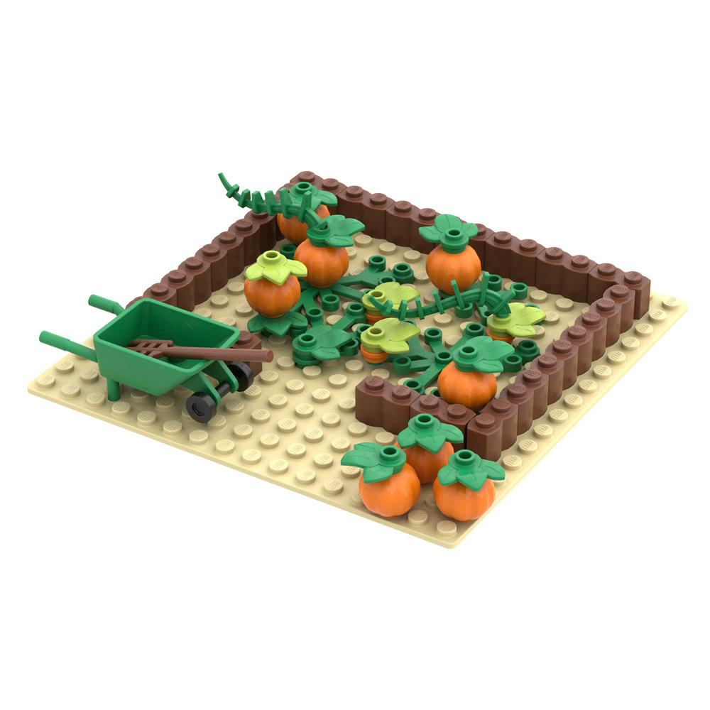 LEQUMOC Halloween Pumpkin Patch Ghost Spider Model Building Blocks Bricks Toys for Children Kids Toy Xmas Christmas Gifts 